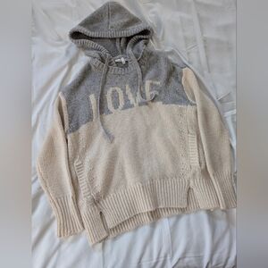 ⭐Cross Posted⭐ Victoria's Secret Heavy Knit Hooded Sweater
